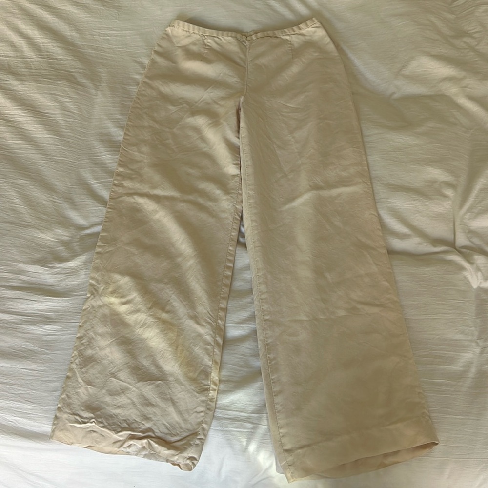 Cropped flare pants